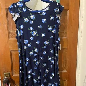 Midi floral dress